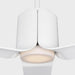 Myhouse Lighting Visual Comfort Fan - 3PESM66RZWD - 66"Ceiling Fan - Peel Smart 66 LED - Matte White