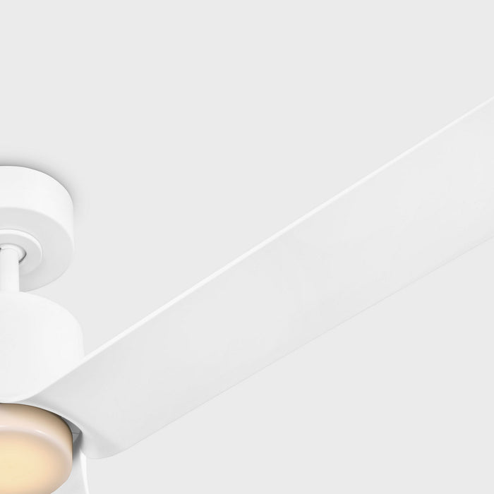Myhouse Lighting Visual Comfort Fan - 3PESM66RZWD - 66"Ceiling Fan - Peel Smart 66 LED - Matte White