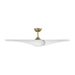 Myhouse Lighting Visual Comfort Fan - 3TNSM52BBSD - 52"Ceiling Fan - Topan Smart 52 LED - Burnished Brass