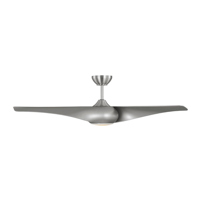 Myhouse Lighting Visual Comfort Fan - 3TNSM52BSD - 52"Ceiling Fan - Topan Smart 52 LED - Brushed Steel