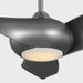 Myhouse Lighting Visual Comfort Fan - 3TNSM60BSD - 60"Ceiling Fan - Topan Smart 60 LED - Brushed Steel