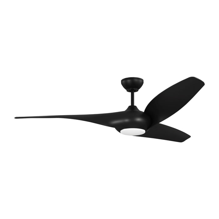 Myhouse Lighting Visual Comfort Fan - 3TNSM60MBKD - 60"Ceiling Fan - Topan Smart 60 LED - Midnight Black