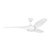 Myhouse Lighting Visual Comfort Fan - 3TNSM60RZWD - 60"Ceiling Fan - Topan Smart 60 LED - Matte White