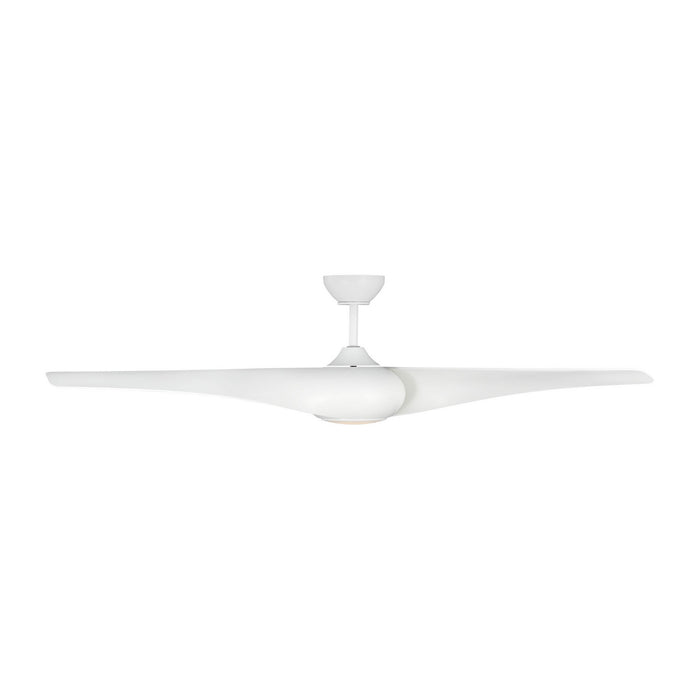Myhouse Lighting Visual Comfort Fan - 3TNSM60RZWD - 60"Ceiling Fan - Topan Smart 60 LED - Matte White