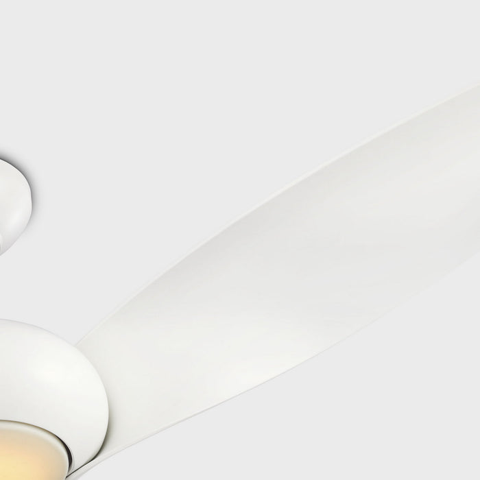 Myhouse Lighting Visual Comfort Fan - 3TNSM60RZWD - 60"Ceiling Fan - Topan Smart 60 LED - Matte White