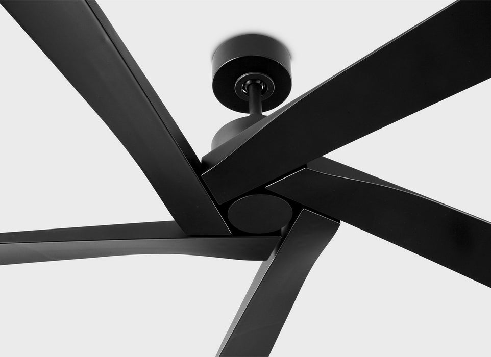 Myhouse Lighting Visual Comfort Fan - 5ASPCR56MBK - 56"Ceiling Fan - Aspen Coastal 56 - Midnight Black