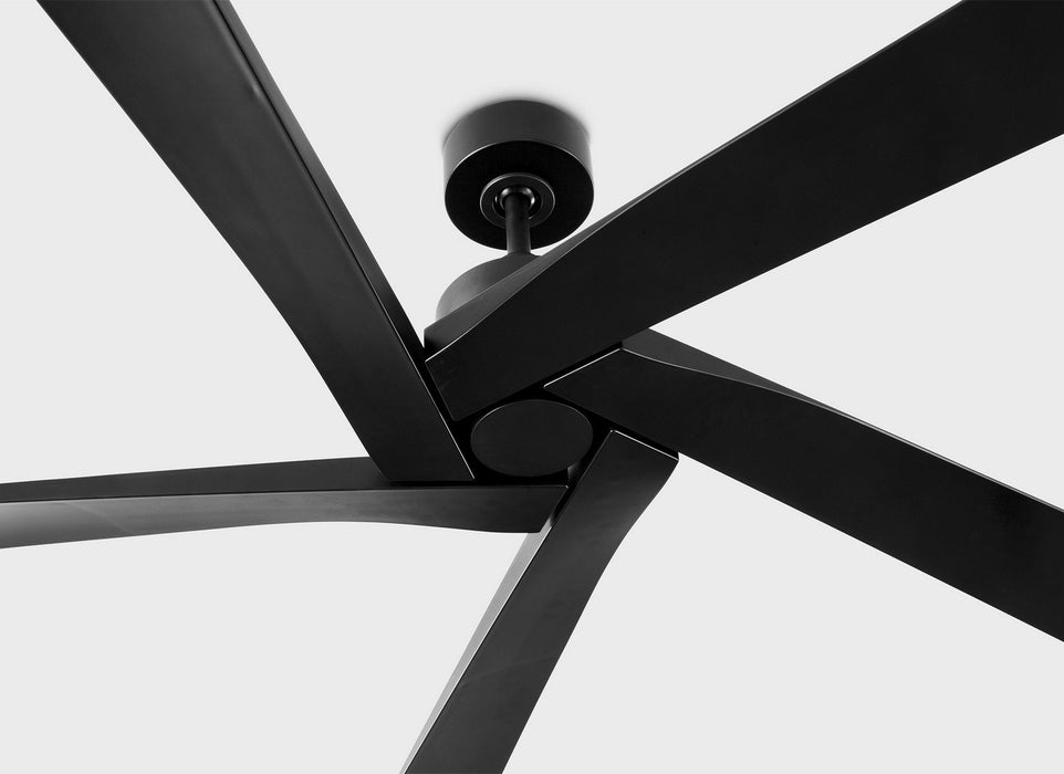 Myhouse Lighting Visual Comfort Fan - 5ASPCR70MBK - 70"Ceiling Fan - Aspen Coastal 70 - Midnight Black