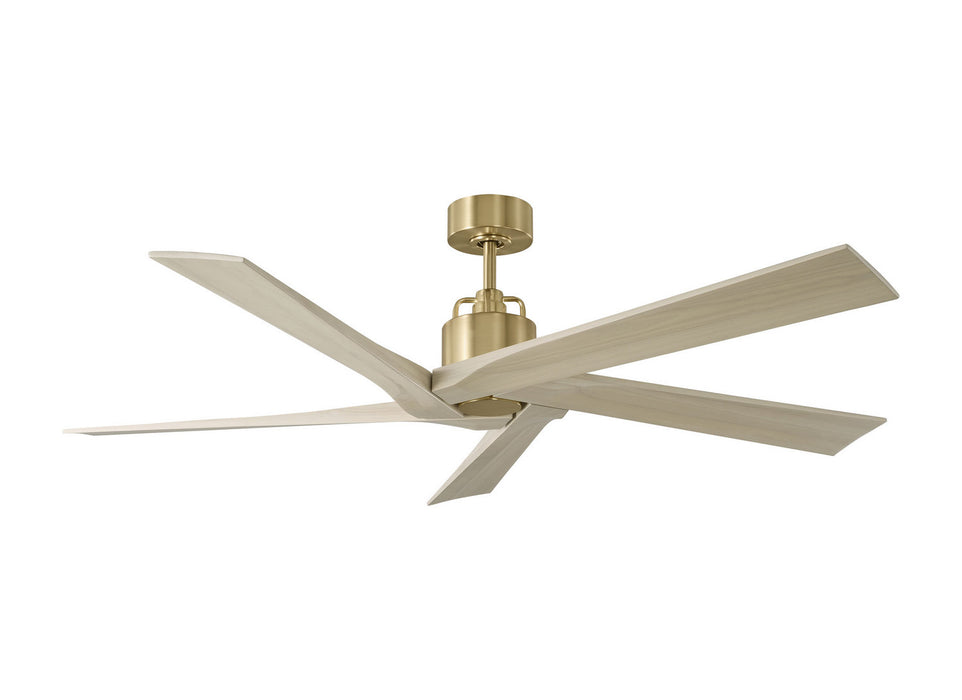 Myhouse Lighting Visual Comfort Fan - 5ASPR56BBSWWO - 56"Ceiling Fan - Aspen 56 - Burnished Brass