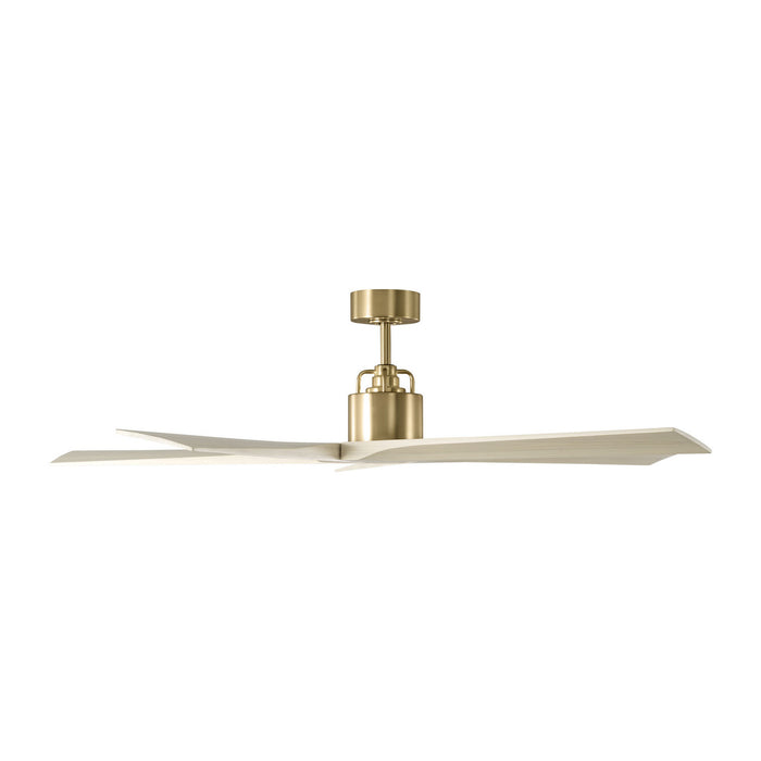 Myhouse Lighting Visual Comfort Fan - 5ASPR56BBSWWO - 56"Ceiling Fan - Aspen 56 - Burnished Brass