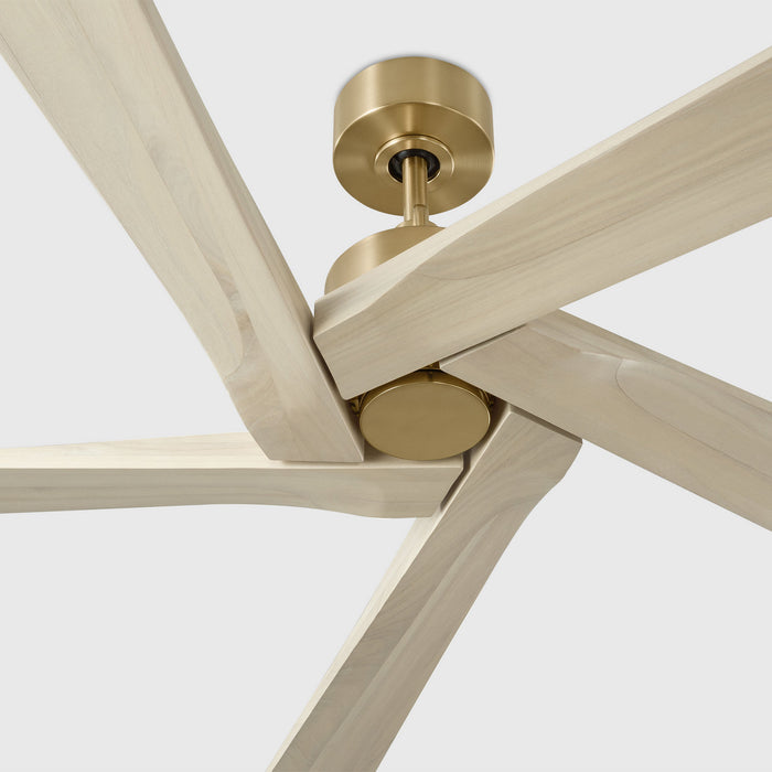 Myhouse Lighting Visual Comfort Fan - 5ASPR56BBSWWO - 56"Ceiling Fan - Aspen 56 - Burnished Brass