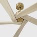 Myhouse Lighting Visual Comfort Fan - 5ASPR56BBSWWO - 56"Ceiling Fan - Aspen 56 - Burnished Brass