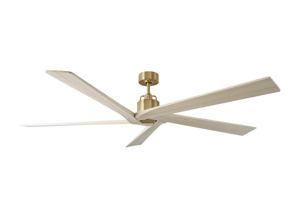 Myhouse Lighting Visual Comfort Fan - 5ASPR70BBSWWO - 70"Ceiling Fan - Aspen 70 - Burnished Brass