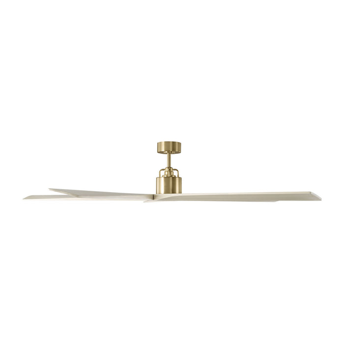 Myhouse Lighting Visual Comfort Fan - 5ASPR70BBSWWO - 70"Ceiling Fan - Aspen 70 - Burnished Brass