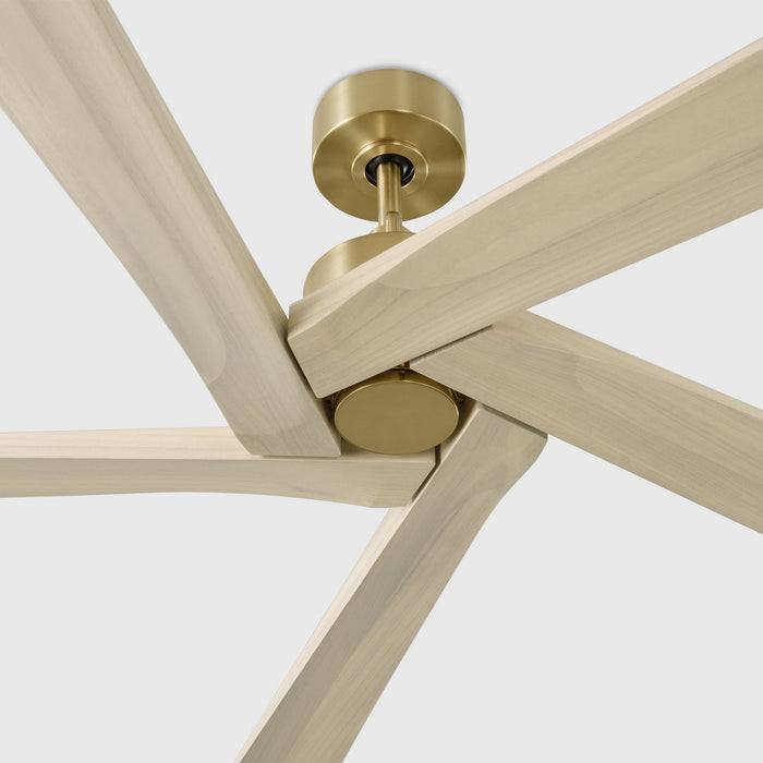 Myhouse Lighting Visual Comfort Fan - 5ASPR70BBSWWO - 70"Ceiling Fan - Aspen 70 - Burnished Brass