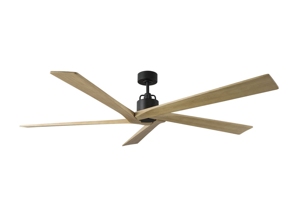 Myhouse Lighting Visual Comfort Fan - 5ASPR70MBKNH - 70"Ceiling Fan - Aspen 70 - Midnight Black