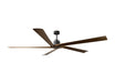 Myhouse Lighting Visual Comfort Fan - 5ASPR84AGP - 84"Ceiling Fan - Aspen 84 - Aged Pewter