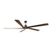 Myhouse Lighting Visual Comfort Fan - 5ASPR84AGP - 84"Ceiling Fan - Aspen 84 - Aged Pewter