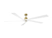 Myhouse Lighting Visual Comfort Fan - 5ASPR84BBS - 84"Ceiling Fan - Aspen 84 - Burnished Brass