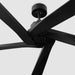Myhouse Lighting Visual Comfort Fan - 5ASPR84MBK - 84"Ceiling Fan - Aspen 84 - Midnight Black