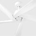 Myhouse Lighting Visual Comfort Fan - 5ASPR84RZW - 84"Ceiling Fan - Aspen 84 - Matte White