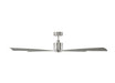 Myhouse Lighting Visual Comfort Fan - 4LNCR72BS - 72"Ceiling Fan - Launceton 72 - Brushed Steel