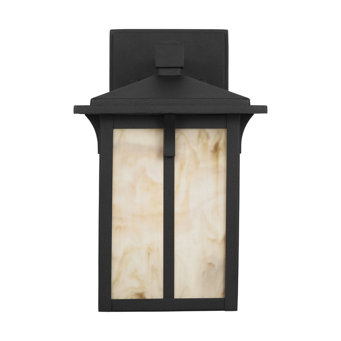 Myhouse Lighting Generation Lighting - 8552701CG-12 - One Light Outdoor Wall Lantern - Tomek - Black