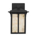 Myhouse Lighting Generation Lighting - 8552701CG-12 - One Light Outdoor Wall Lantern - Tomek - Black