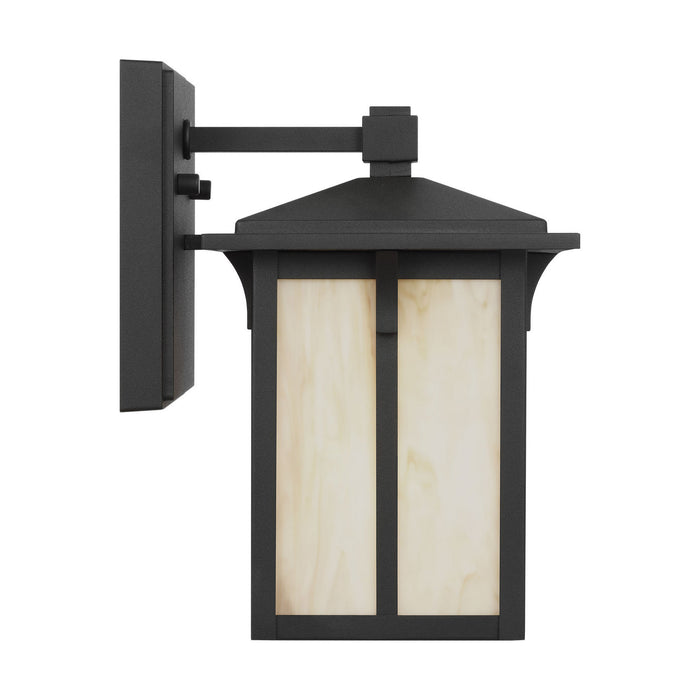 Myhouse Lighting Generation Lighting - 8552701CG-12 - One Light Outdoor Wall Lantern - Tomek - Black
