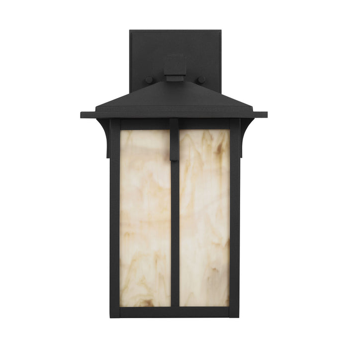 Myhouse Lighting Generation Lighting - 8652701CG-12 - One Light Outdoor Wall Lantern - Tomek - Black