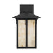 Myhouse Lighting Generation Lighting - 8652701CG-12 - One Light Outdoor Wall Lantern - Tomek - Black