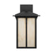 Myhouse Lighting Generation Lighting - 8752701CG-12 - One Light Outdoor Wall Lantern - Tomek - Black