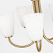 Myhouse Lighting Generation Lighting - GLC1115SB - Five Light Chandelier - Miles - Satin Brass