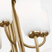 Myhouse Lighting Generation Lighting - GLC1139SB - Nine Light Chandelier - Miles - Satin Brass