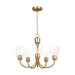 Myhouse Lighting Generation Lighting - GLC1145SB - Five Light Chandelier - Miles - Satin Brass
