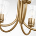 Myhouse Lighting Generation Lighting - GLC1145SB - Five Light Chandelier - Miles - Satin Brass