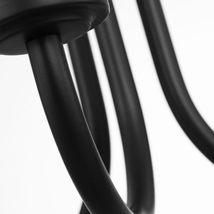 Myhouse Lighting Generation Lighting - GLC1153MBK - Three Light Chandelier - Miles - Midnight Black