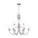 Myhouse Lighting Generation Lighting - GLC1169BS - Nine Light Chandelier - Miles - Brushed Nickel