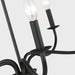 Myhouse Lighting Generation Lighting - GLC1205MBK - Five Light Chandelier - Abells - Midnight Black