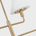 Myhouse Lighting Generation Lighting - GLC1244SB - Four Light Chandelier - Mendota - Satin Brass