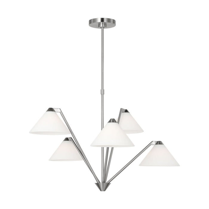 Myhouse Lighting Generation Lighting - GLC1255BS - Chandelier - Werley - Brushed Nickel