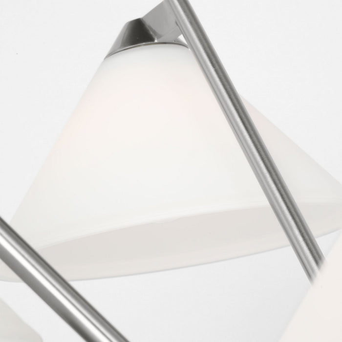 Myhouse Lighting Generation Lighting - GLC1255BS - Chandelier - Werley - Brushed Nickel