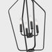 Myhouse Lighting Generation Lighting - GLC1264MBK - Four Light Chandelier - Kennan - Midnight Black