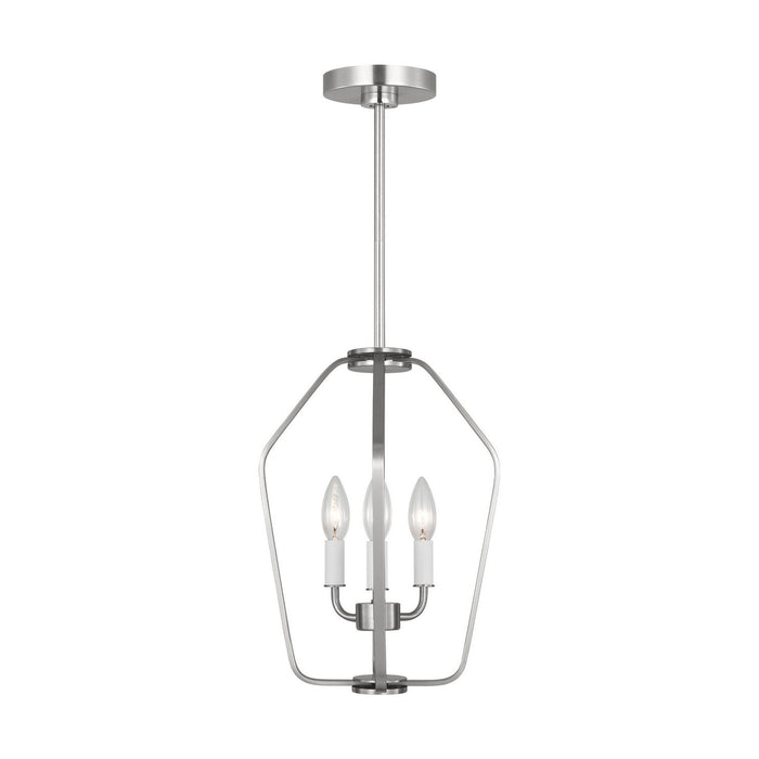 Myhouse Lighting Generation Lighting - GLC1283BS - Three Light Chandelier - Kennan - Brushed Nickel
