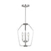 Myhouse Lighting Generation Lighting - GLC1283BS - Three Light Chandelier - Kennan - Brushed Nickel