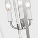Myhouse Lighting Generation Lighting - GLC1283BS - Three Light Chandelier - Kennan - Brushed Nickel