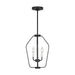 Myhouse Lighting Generation Lighting - GLC1283MBK - Three Light Chandelier - Kennan - Midnight Black