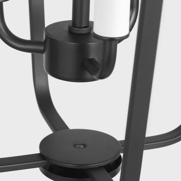 Myhouse Lighting Generation Lighting - GLC1283MBK - Three Light Chandelier - Kennan - Midnight Black