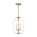 Myhouse Lighting Generation Lighting - GLC1283SB - Three Light Chandelier - Kennan - Satin Brass