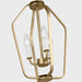 Myhouse Lighting Generation Lighting - GLC1283SB - Three Light Chandelier - Kennan - Satin Brass