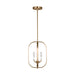 Myhouse Lighting Generation Lighting - GLC1293SB - Three Light Chandelier - Loretto - Satin Brass